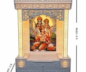 Colorful Hanuman Mandir - designo temple store