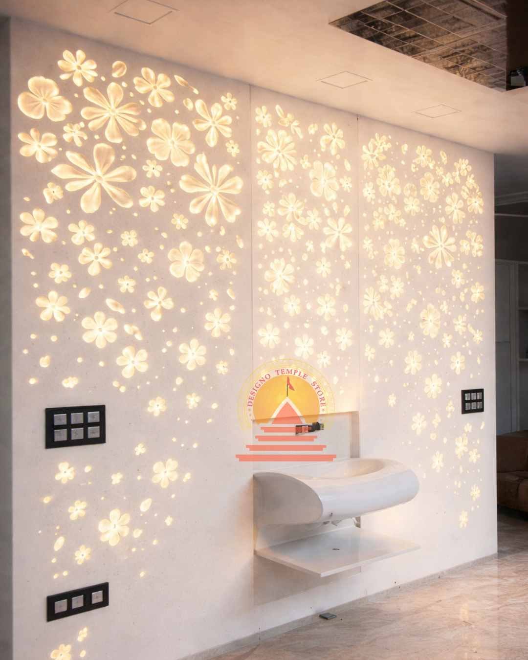 Decorative Corian Wall Panel img5- designotemplestore