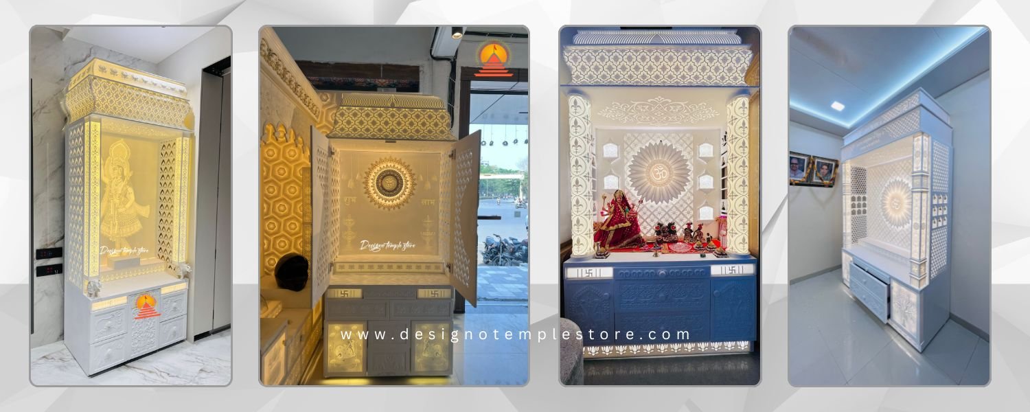 Why Corian Mandir is Becoming Popular in Urban Homes- Designo temple store ahmedabad