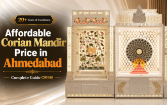 Affordable Corian Mandir Price in Ahmedabad – Complete Guide- designo temple store