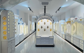 corian mandir in ahmedabad- designo temple store 111
